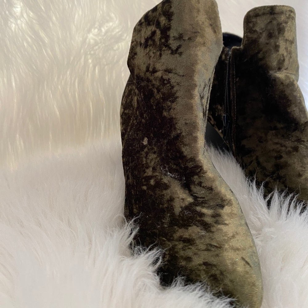 Velvet Booties